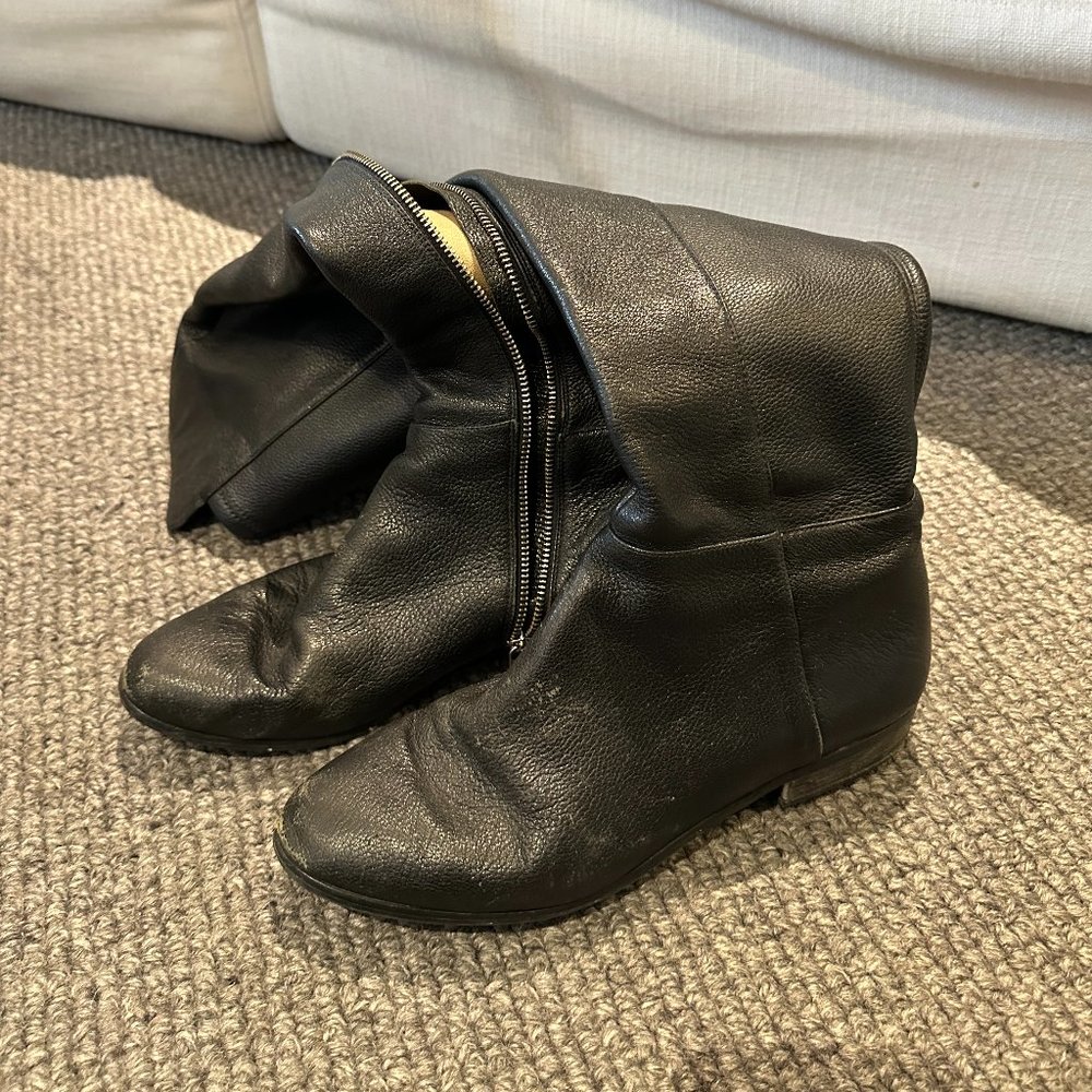 Michael Kors Leather Over-The-Knee Boots Women's Size 10